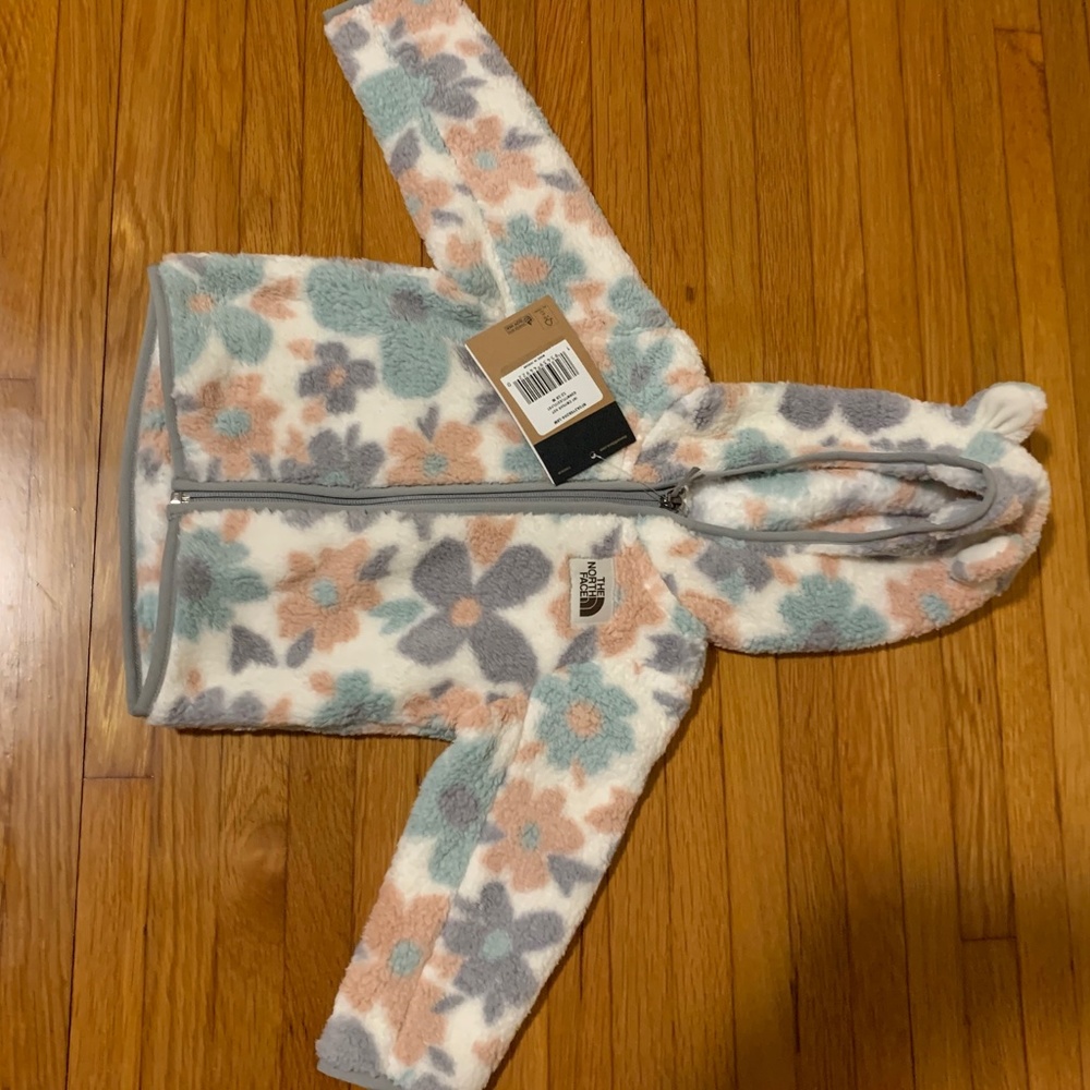 NWT North Face fleece 12-18 Months
